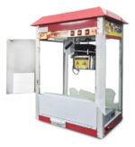 Maquina Pochoclera Uso Comercial Eléctrica Tpc-8r Otten Rojo - Imagen 4