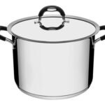 Olla Alta 20cm Acero Inoxidable Duo Silicone Tramontina 4,5l Gris