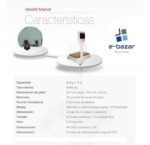 Balanza Comercial Digital Moretti Market 30kg Con Mástil Blanco - Imagen 6