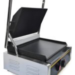 Parrilla Contacto Prensa Bajo Plana Profesional Otten 2200 W Plateado