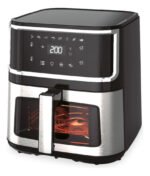 Freidora De Aire Airfryer Pantalla Digital Otten 1500w 8 Lts Negro - Imagen 4