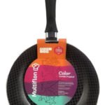Sarten 24 Cm Color Teflon Atiadherente Multiflon Rosa