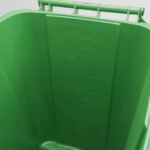 Tacho Contenedor Basura Reciclable Con Ruedas Otten 360 Lts Verde - Imagen 5