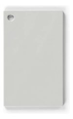 Tabla De Picar Para Cocina Otten Polipropileno 34 X 25 Cm Lisa Blanco