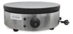 Crepera Panquequera Eléctrica Profesional Otten 3000 Watts Gris