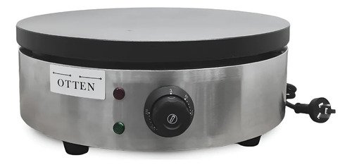 D_886032-MLA107469395464_032026-O Crepera Panquequera Eléctrica Profesional Otten 3000 Watts Gris - Imagen 1