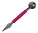 Ahuecador Descarozador Cuchara Para Papa Noisette Color Fucsia - Imagen 2