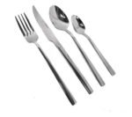 Juego Set Cubiertos X 24 Piezas Viena Silver Kremer  Gris