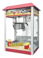 Maquina Pochoclera Uso Comercial Eléctrica Tpc-8r Otten Rojo - Imagen 5