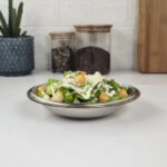 Bowl Ensaladera Acero Inoxidable Borde Bronce 18 Cm Plateado / Bronce - Imagen 2