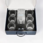 Set X 7 Piezas Para Whisky Vasos Y Licorera Otten 750 Ml Transparente - Imagen 6