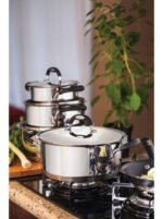 Cacerola 20cm Acero Inox 2,8l Duo Silicone Tramontina Plateado - Imagen 6