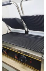 Parrilla Contacto Prensa Doble Grill Profesional Otten 4400w Plateado - Imagen 9