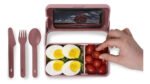 Lunchera Hermetica Contenedor Bauletto Lunchbox S Color Salmón - Imagen 6