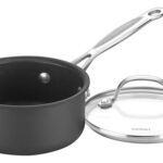 Cazo Cacerola Olla Con Tapa Cuisinart 14 Cm / 1 Lt Color Negro