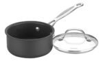 Cazo Cacerola Olla Con Tapa Cuisinart 14 Cm / 1 Lt Color Negro