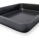 Asadera Molde Rectangular Antiadherente Para Horno 38 X 30 Color Gris Oscuro