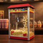 Maquina Pochoclera Uso Comercial Eléctrica Tpc-8r Otten Rojo