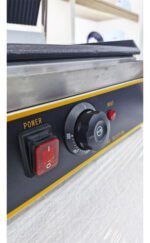 Parrilla Contacto Prensa Bajo Plana Profesional Otten 2200 W Plateado - Imagen 9