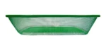 Panera Alambre Pintado Rectangular 27,5cm Color Verde Lisa - Imagen 2