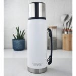 Termo Otten Acero Frío 24h Calor 12h Vm1001-dh 1 L C/ Manija Color Blanco