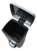 Tacho Contenedor De Basura Acero Con Pedal Otten 20 Lts Plateado - Imagen 4
