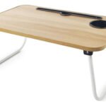 Mesa Bandeja Para Cama Plegable Para Tablet Notebook Otten Marrón Claro