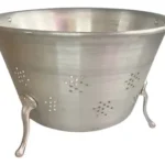 Colapastas Colador Gastronómico Aluminio Real Nº38 Reforzado Color Gris