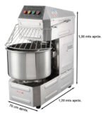 Amasadora Profesional Acero Inoxidable 100 Lts Otten - Imagen 2