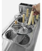 Hervidor De Pastas Industrial A Gas 8 Canastos Otten - Imagen 4
