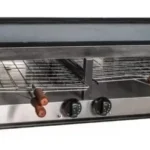 Tostador Carlitero A Gas Eg Acero Inox Con Plancha Hierro