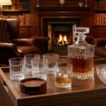 Set X 7 Piezas Para Whisky Vasos Y Licorera Otten 750 Ml Transparente - Imagen 4