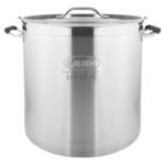 Olla Gastronómica Alta Acero Inoxidable Otten María 36 Lts Plateado