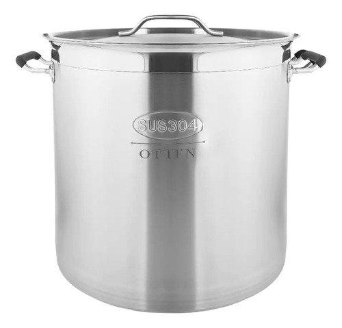 D_763269-MLA87067934759_072025-O Olla Gastronómica Alta Acero Inoxidable Otten María 36 Lts Plateado - Imagen 1