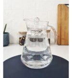 Jarra Con Tapa Acrilico Reforzado Transparente 1500 Ml Blanco - Imagen 3
