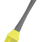 Pincel De Silicona Mango Plastico 22 Cm Color Amarillo