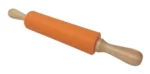 Rodillo Giratorio Silicona Madera Dunia 31cm Naranja - Imagen 2