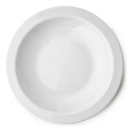 Plato Hondo Porcelana Tramontina Laura 22 Cm Blanco Laura