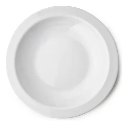 D_847627-MLA105970855006_022026-O Plato Hondo Porcelana Tramontina Laura 22 Cm Blanco Laura - Imagen 1