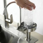 Grifería Monocomando De Cocina Con Lavacopas Acero Otten Plateado Cepillado - Imagen 8