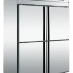 Freezer Dual Vertical Doble Control 1000 Lts Otten Plateado