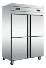 Freezer Dual Vertical Doble Control 1000 Lts Otten Plateado