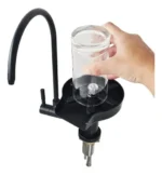 Grifería Monocomando De Cocina Con Lavacopas Negro Otten Negro Mate - Imagen 4