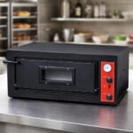 Horno Pizzero Eléctrico Multifunción Con Visor Otten Tep-2-1 Negro - Imagen 3