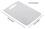 Tabla De Picar Para Cocina Acero Inoxidable Otten 29 X 20 Cm Ts1117-5 Plateado - Imagen 2