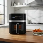 Freidora De Aire 4 Lts Air Fryer Panel Digital Otten 1350w Negro - Imagen 6