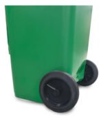 Tacho Contenedor Basura Reciclable Con Ruedas Otten 120 Lts Verde - Imagen 6