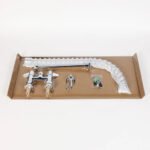 Grifería Extensible Acero Doble Temperatura Cocina Otten Plateado Brillante - Imagen 9