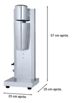Maquina Batidora Para Milkshake Acero Inoxidable Otten Plateado 50 Hz/ 60 Hz - Imagen 2