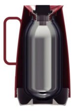 Tarro Térmico Tramontina Exata Wine 61636/056, 500 Ml, Color Rojo - Imagen 2